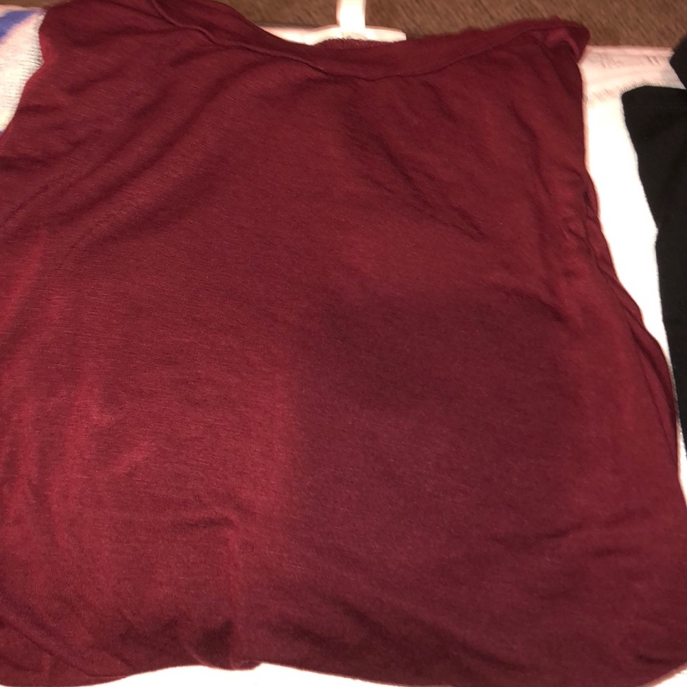 Maroon shirt